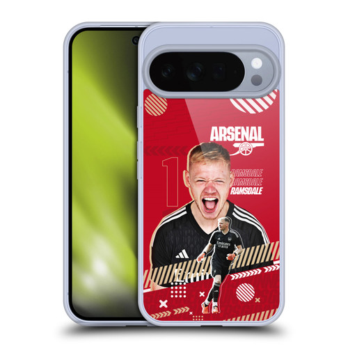 Arsenal FC 2023/24 First Team Aaron Ramsdale Soft Gel Case for Google Pixel 10 Pro XL