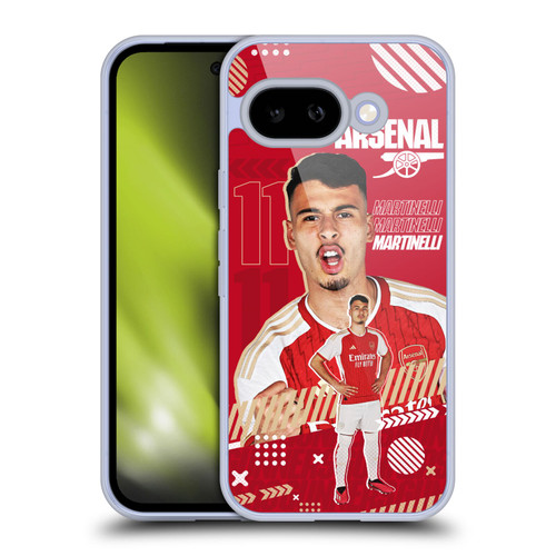 Arsenal FC 2023/24 First Team Gabriel Soft Gel Case for Google Pixel 9A