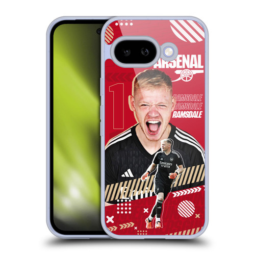 Arsenal FC 2023/24 First Team Aaron Ramsdale Soft Gel Case for Google Pixel 9A