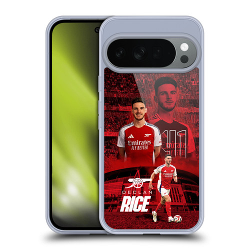 Arsenal FC 2024/25 First Team Declan Rice Soft Gel Case for Google Pixel 10