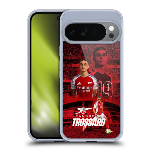 Arsenal FC 2024/25 First Team Leandro Trossard Soft Gel Case for Google Pixel 10