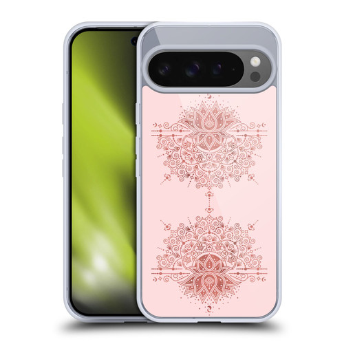 Cat Coquillette Patterns 6 Lotus Bloom Mandala 1 Soft Gel Case for Google Pixel 9 Pro XL