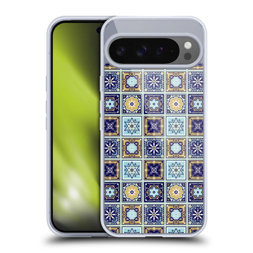 Cat Coquillette Patterns 6 Mexican Tile 2 Soft Gel Case for Google Pixel 9 Pro XL