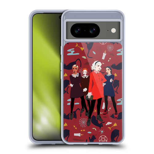 Chilling Adventures of Sabrina Graphics Witch Posey Soft Gel Case for Google Pixel 8