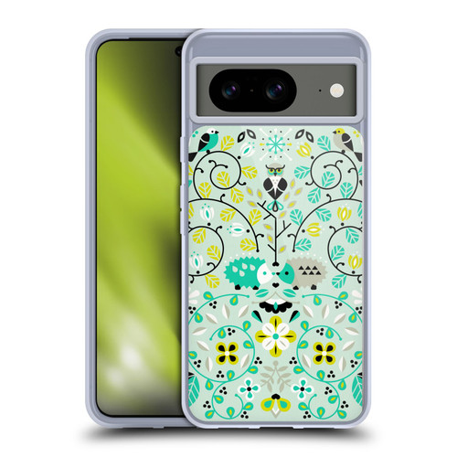 Cat Coquillette Animals Hedgehogs Symmetry Soft Gel Case for Google Pixel 8