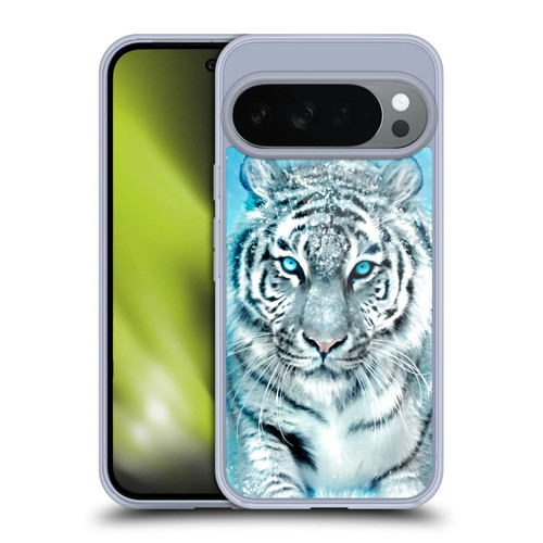 Aimee Stewart Animals White Tiger Soft Gel Case for Google Pixel 10