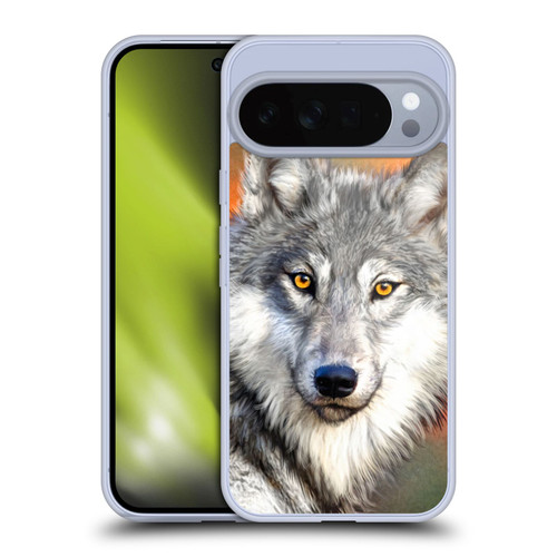 Aimee Stewart Animals Autumn Wolf Soft Gel Case for Google Pixel 10 Pro XL