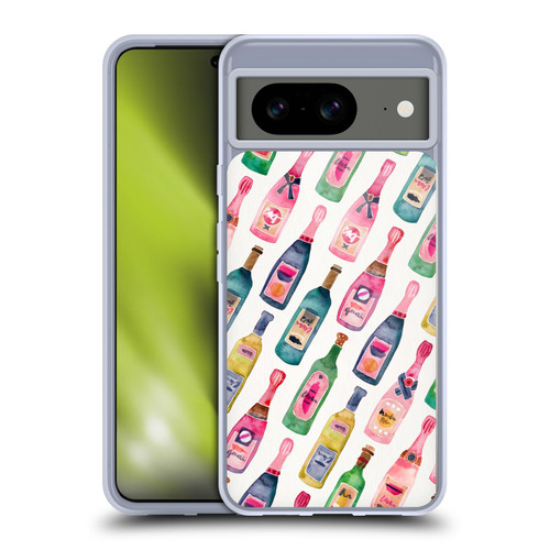 Cat Coquillette Patterns 6 Champagne Pattern Soft Gel Case for Google Pixel 8