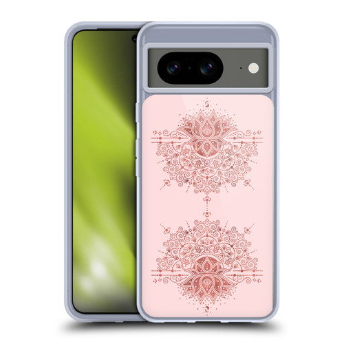 Cat Coquillette Patterns 6 Lotus Bloom Mandala 1 Soft Gel Case for Google Pixel 8