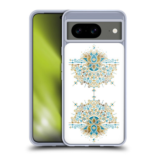 Cat Coquillette Patterns 6 Lotus Bloom Mandala 2 Soft Gel Case for Google Pixel 8