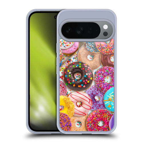 Aimee Stewart Colourful Sweets Donut Noms Soft Gel Case for Google Pixel 10