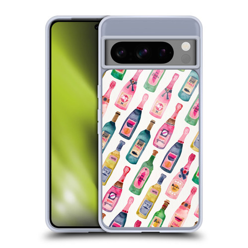 Cat Coquillette Patterns 6 Champagne Pattern Soft Gel Case for Google Pixel 8 Pro