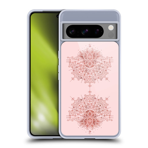 Cat Coquillette Patterns 6 Lotus Bloom Mandala 1 Soft Gel Case for Google Pixel 8 Pro