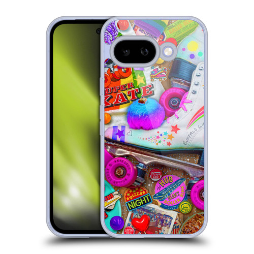 Aimee Stewart Colourful Sweets Skate Night Soft Gel Case for Google Pixel 9A