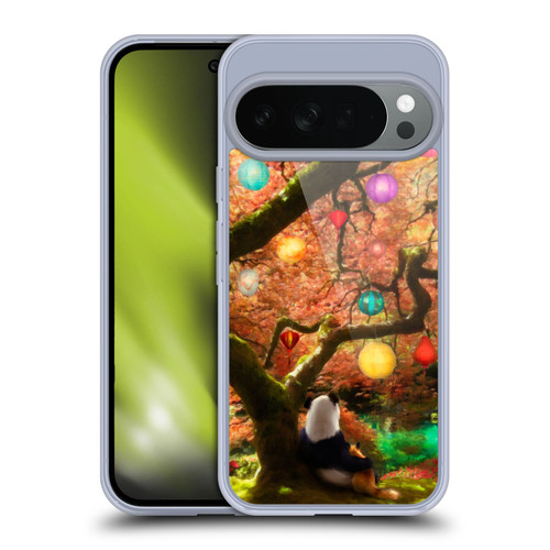 Aimee Stewart Fantasy Panda & Fox Soft Gel Case for Google Pixel 10