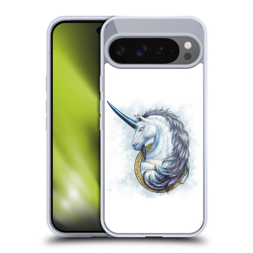 Christos Karapanos Mythical Monokeros Soft Gel Case for Google Pixel 9 Pro XL