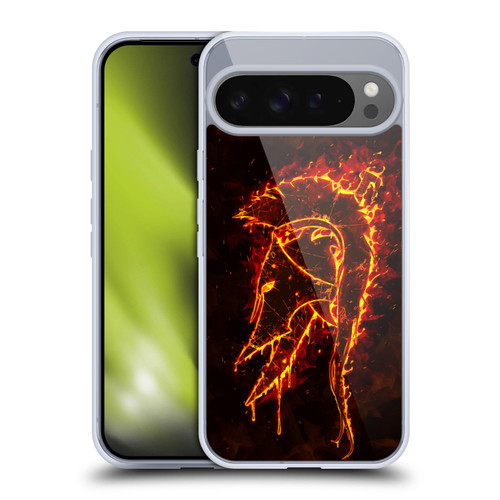 Christos Karapanos Mythical Spartan Soft Gel Case for Google Pixel 9 Pro XL