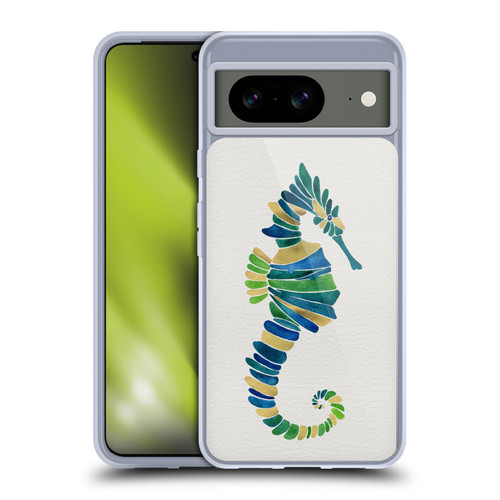 Cat Coquillette Sea Seahorse Multi Soft Gel Case for Google Pixel 8