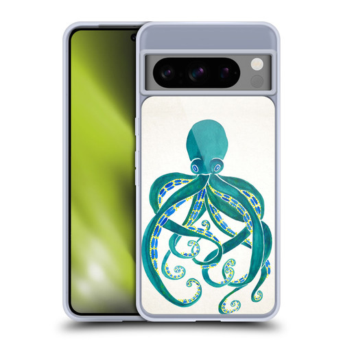 Cat Coquillette Sea Octopus 2 Soft Gel Case for Google Pixel 8 Pro