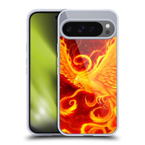 Christos Karapanos Phoenix 3 Resurgence Soft Gel Case for Google Pixel 9 Pro XL