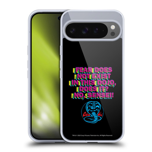 Cobra Kai Graphics 2 Dojo Quote Logo Soft Gel Case for Google Pixel 9 Pro XL