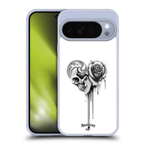Alchemy Gothic Graphic Art Black Love Soft Gel Case for Google Pixel 10 Pro XL