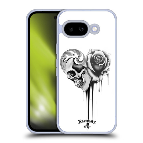 Alchemy Gothic Graphic Art Black Love Soft Gel Case for Google Pixel 9A