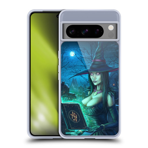 Christos Karapanos Dark Hours Witch Soft Gel Case for Google Pixel 8 Pro
