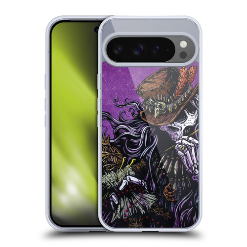 David Lozeau Colourful Grunge Voodoo Priest Soft Gel Case for Google Pixel 9 Pro XL