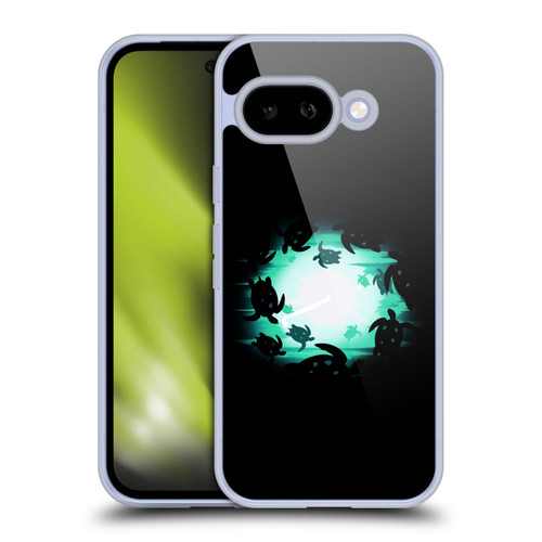 Alyn Spiller Animal Art Turtles Soft Gel Case for Google Pixel 9A