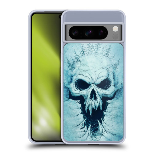 Christos Karapanos Horror 4 Skull Soft Gel Case for Google Pixel 8 Pro