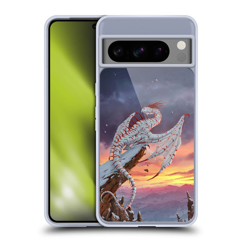 Christos Karapanos Mythical Art Nijuri Hills Soft Gel Case for Google Pixel 8 Pro