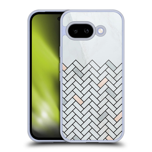 Alyn Spiller Marble Tile Soft Gel Case for Google Pixel 9A