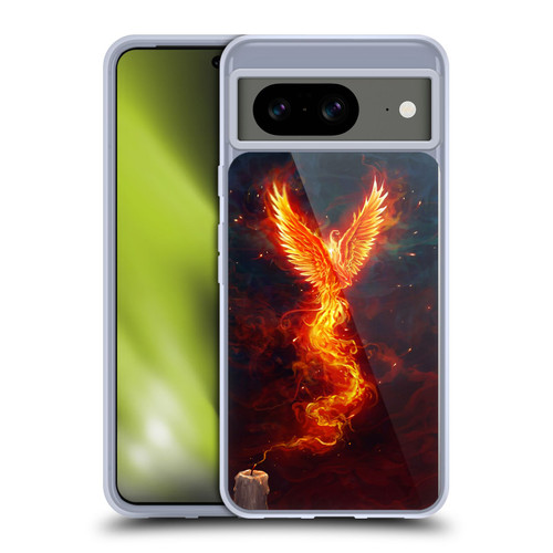Christos Karapanos Phoenix 2 From The Last Spark Soft Gel Case for Google Pixel 8
