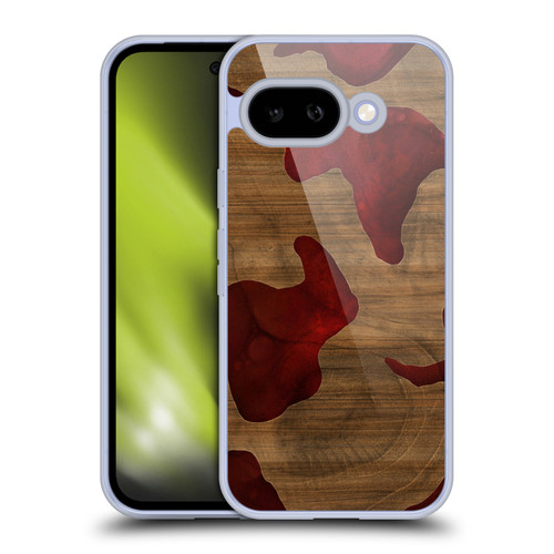 Alyn Spiller Wood & Resin Fire Soft Gel Case for Google Pixel 9A