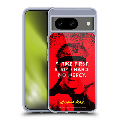 Cobra Kai Composed Art John Lawrence Strike Soft Gel Case for Google Pixel 8