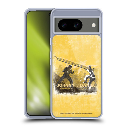 Cobra Kai Graphics 2 All Valley Karate Championship Soft Gel Case for Google Pixel 8