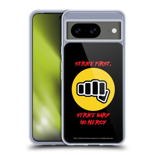 Cobra Kai Graphics 2 No Mercy Logo Soft Gel Case for Google Pixel 8