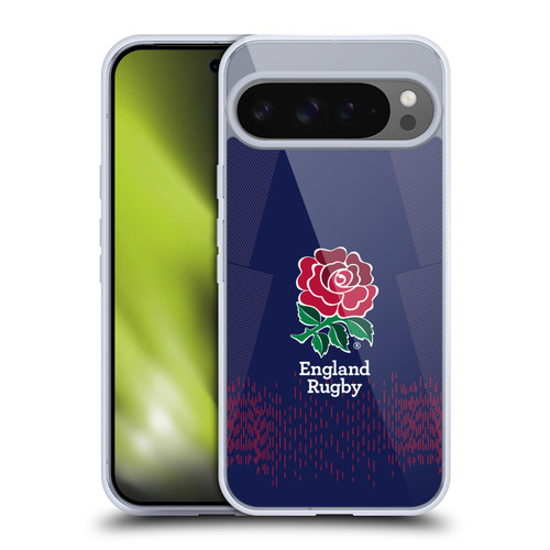 England Rugby Union 2023/24 Crest Kit Away Soft Gel Case for Google Pixel 9 Pro XL
