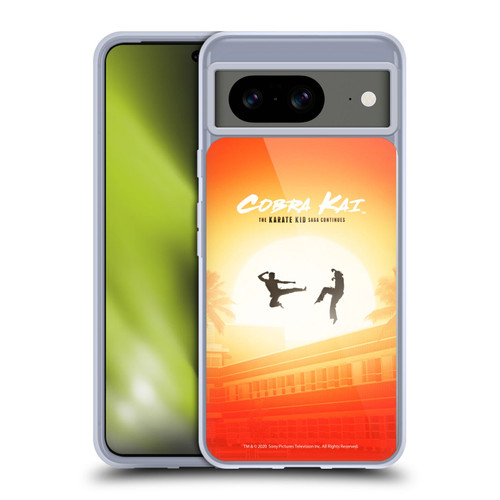 Cobra Kai Graphics Karate Kid Saga Soft Gel Case for Google Pixel 8
