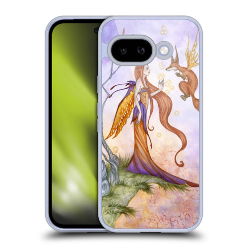 Amy Brown Lovely Fairies Cliffside Talks Soft Gel Case for Google Pixel 9A