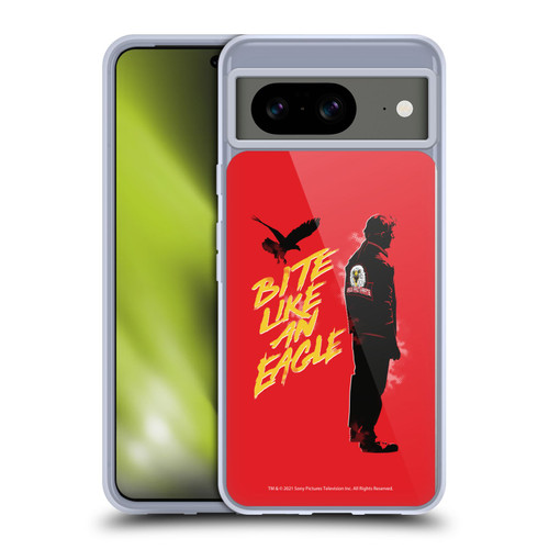 Cobra Kai Key Art Johnny Lawrence Eagle Bite Soft Gel Case for Google Pixel 8