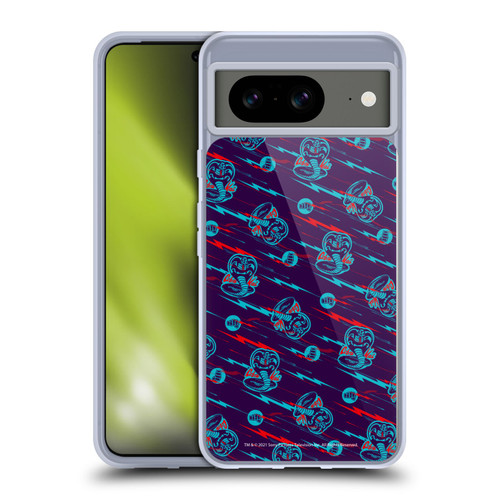 Cobra Kai Key Art Logo Pattern Soft Gel Case for Google Pixel 8