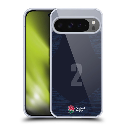 England Rugby Union 2020/21 Players Away Kit Position 2 Soft Gel Case for Google Pixel 9 Pro XL