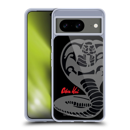 Cobra Kai Season 5 Key Art Oversized Logo Soft Gel Case for Google Pixel 8