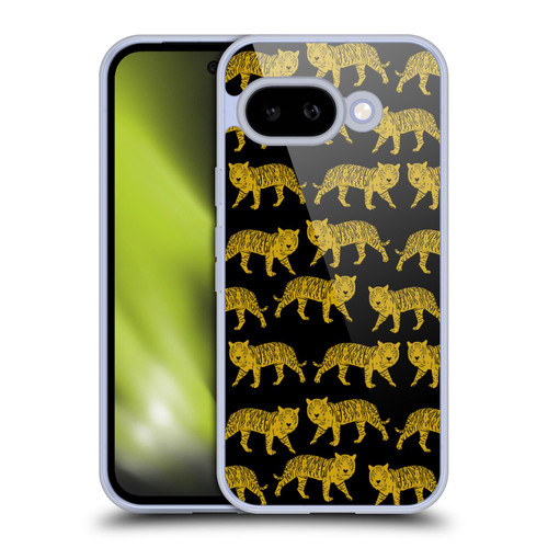 Andrea Lauren Design Animals Black Tiger Soft Gel Case for Google Pixel 9A