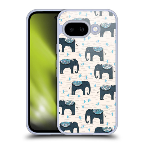 Andrea Lauren Design Animals Elephant Soft Gel Case for Google Pixel 9A