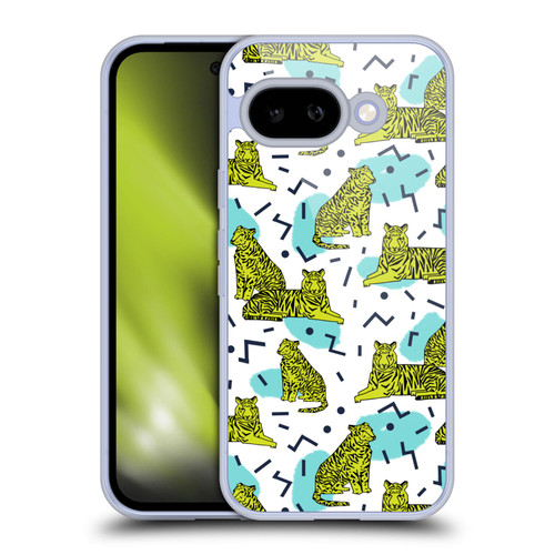 Andrea Lauren Design Animals Neon Tiger Soft Gel Case for Google Pixel 9A