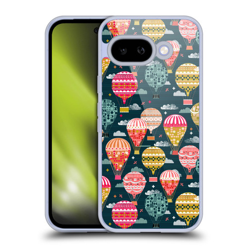Andrea Lauren Design Assorted Hot Air Balloon Soft Gel Case for Google Pixel 9A