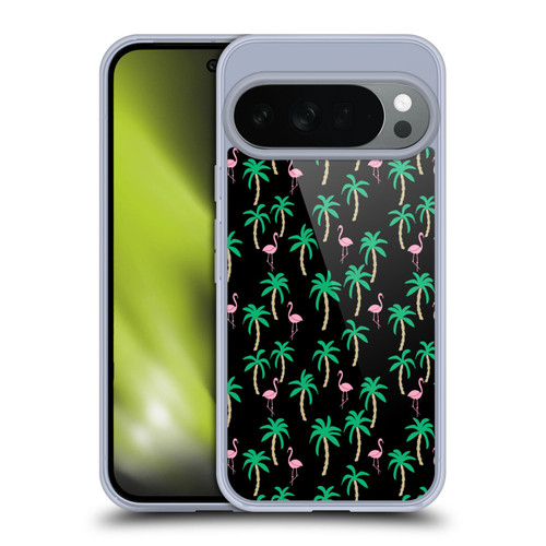 Andrea Lauren Design Birds Black Flamingo Soft Gel Case for Google Pixel 10